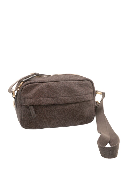B-CLUB Minibolso de hombro chocolate - Bolsos Mujer