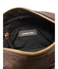 BORBONESE B-CLUB Minibolso de hombro chocolate - Bolsos Mujer - 5
