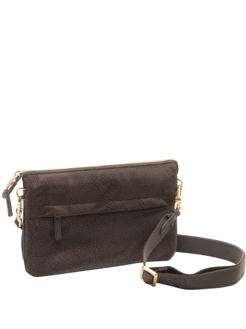 B-CLUB Bolso de hombro chocolate - Bolsos Mujer