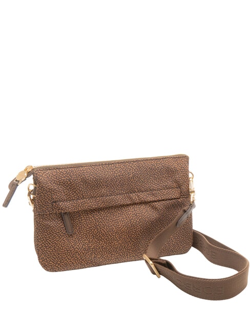 B-CLUB Bolso de hombro casta&ntilde;a - Bolsos Mujer