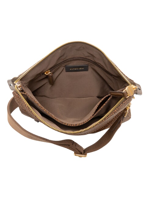 B-CLUB Bolso de hombro casta&ntilde;a - Bolsos Mujer