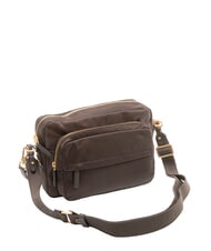 BORBONESE B-CLUB Bolso de hombro con correa para el hombro. chocolate - Bolsos Mujer - 2