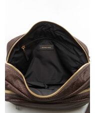 BORBONESE B-CLUB Bolso de hombro con correa para el hombro. chocolate - Bolsos Mujer - 5