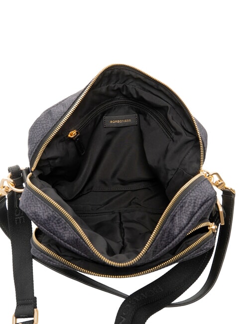 B-CLUB Bolso de hombro con correa para el hombro. negro oscuro - Bolsos Mujer
