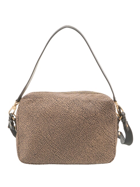 B-CLUB Bolso de hombro con correa para el hombro. OP / NATURAL / NEGRO - Bolsos Mujer