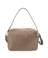 BORBONESE B-CLUB Bolso de hombro con correa para el hombro. OP / NATURAL / NEGRO - Bolsos Mujer - 4