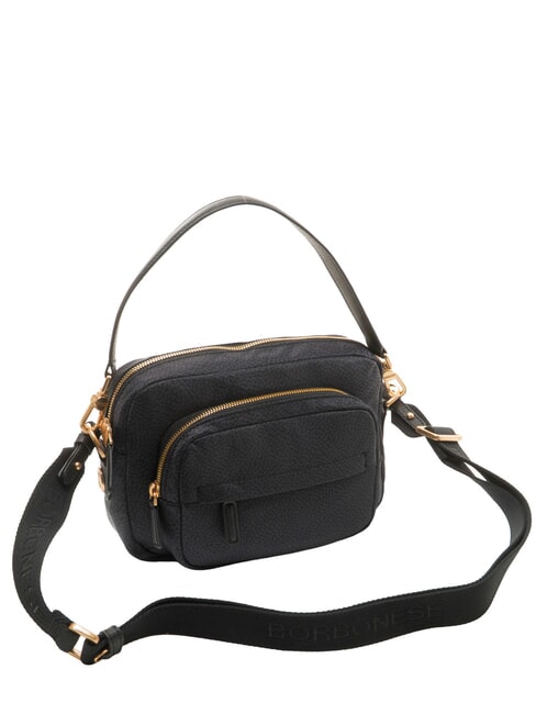 B-CLUB Bolso de hombro con correa para el hombro. negro oscuro - Bolsos Mujer