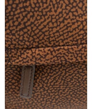 BORBONESE B-CLUB Bolso de hombro con correa para el hombro. casta&ntilde;a - Bolsos Mujer - 4