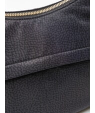 BORBONESE B-CLUB Bolso de hombro negro oscuro - Bolsos Mujer - 3