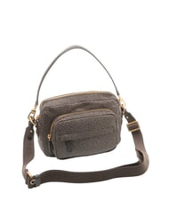 BORBONESE B-CLUB Bolso de hombro con correa para el hombro. alquitr&aacute;n - Bolsos Mujer - 2