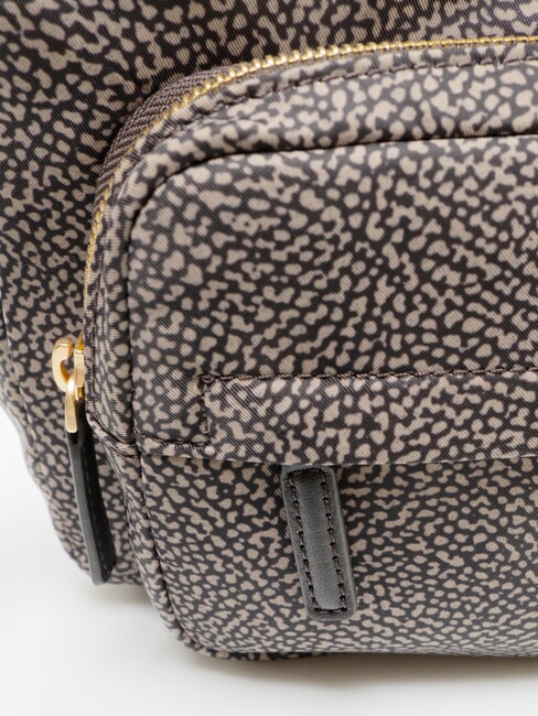B-CLUB Bolso de hombro con correa para el hombro. alquitr&aacute;n - Bolsos Mujer