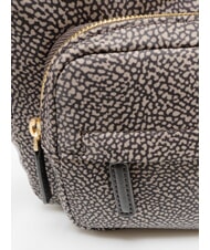 BORBONESE B-CLUB Bolso de hombro con correa para el hombro. alquitr&aacute;n - Bolsos Mujer - 3