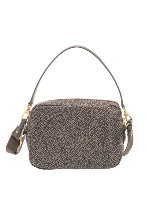 B-CLUB Bolso de hombro con correa para el hombro. alquitr&aacute;n - Bolsos Mujer