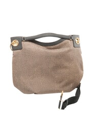 BORBONESE LONDON Bolso de mano con correa para el hombro. OP / NATURAL / NEGRO - Bolsos Mujer - 2