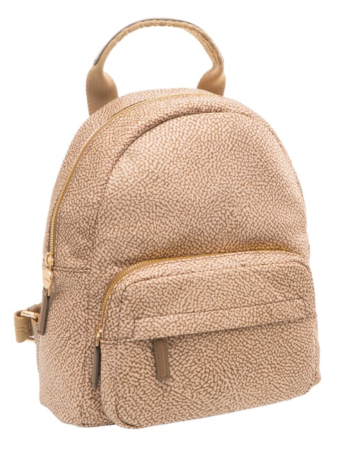 B-CLUB Mochila con bolsillo frontal beiger yegua - Bolsos Mujer
