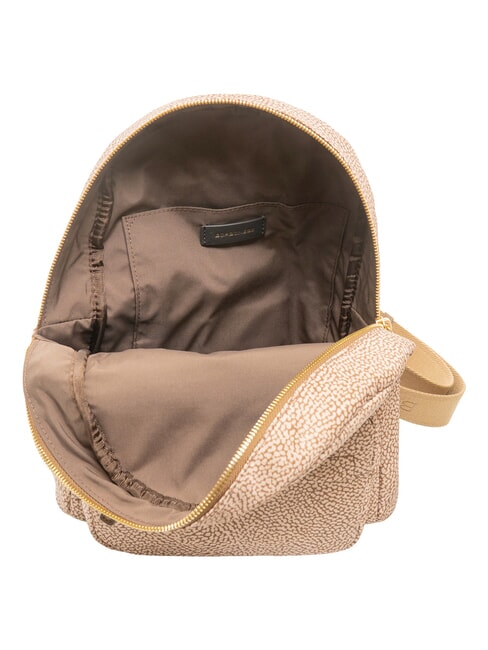 B-CLUB Mochila con bolsillo frontal beiger yegua - Bolsos Mujer