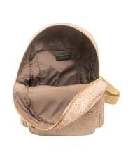 BORBONESE B-CLUB Mochila con bolsillo frontal beiger yegua - Bolsos Mujer - 5