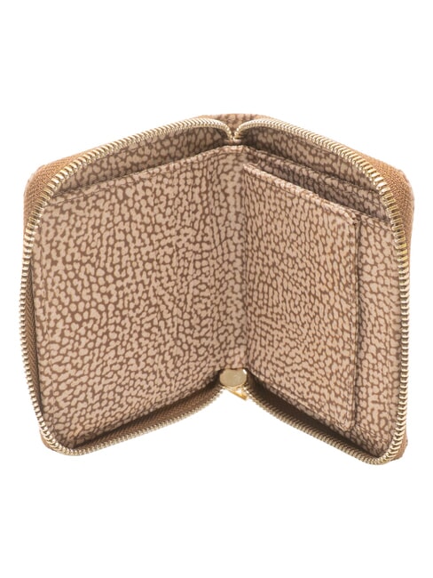 B-CLUB Cartera peque&ntilde;a con cremallera beige - Carteras Mujer