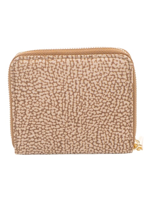 B-CLUB Cartera peque&ntilde;a con cremallera beige - Carteras Mujer