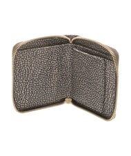 BORBONESE B-CLUB Cartera peque&ntilde;a con cremallera alquitr&aacute;n - Carteras Mujer - 2