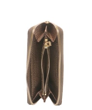 BORBONESE B-CLUB Cartera grande con cremallera. casta&ntilde;a - Carteras Mujer - 2