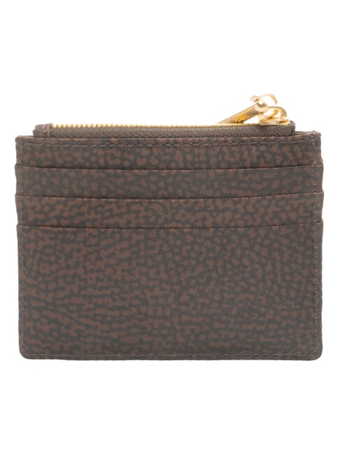 B-CLUB Tarjetero con monedero chocolate - Carteras Mujer