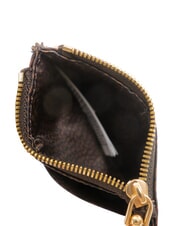 BORBONESE B-CLUB Tarjetero con monedero chocolate - Carteras Mujer - 3