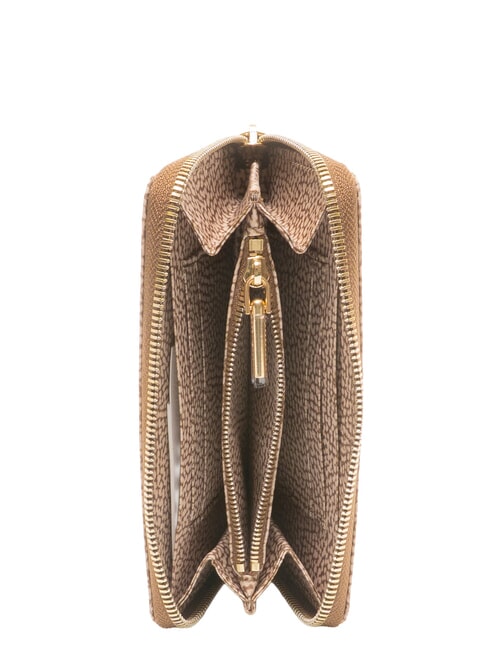 B-CLUB Cartera grande con cremallera. beige - Carteras Mujer