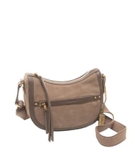 BORBONESE LUNA Bolso de hombro ceniza/cacao - Bolsos Mujer - 2