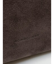 BORBONESE SEXY Bolso de mano con correa para el hombro. caf&eacute;"/&eacute;bano - Bolsos Mujer - 4