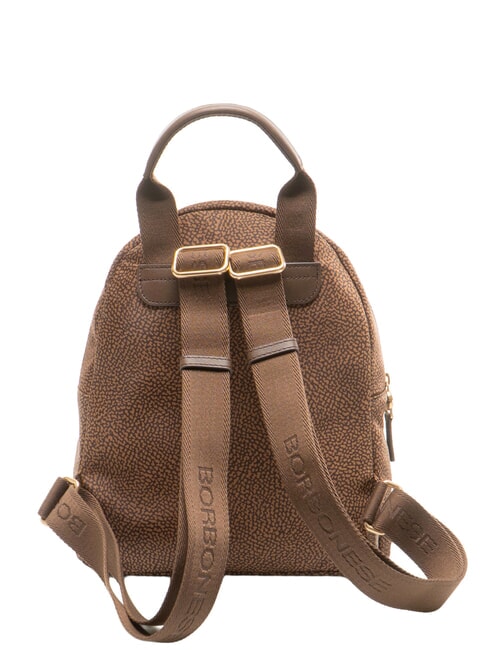 B-CLUB Mochila con bolsillo frontal casta&ntilde;a - Bolsos Mujer