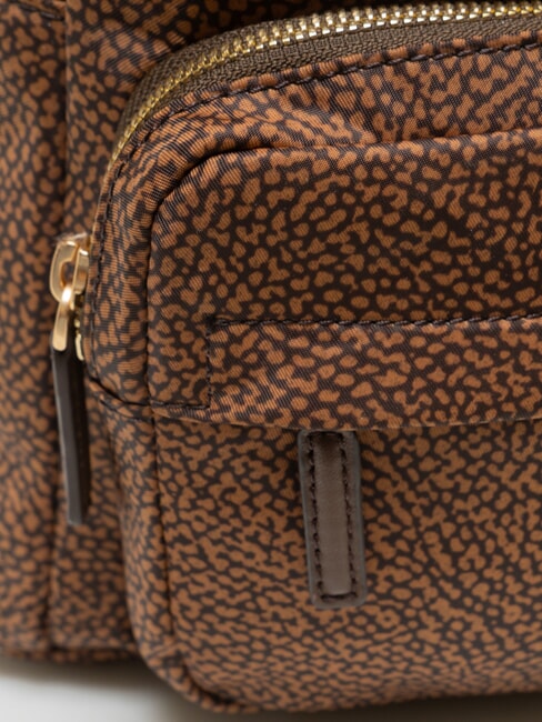 B-CLUB Mochila con bolsillo frontal casta&ntilde;a - Bolsos Mujer
