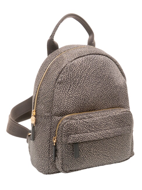 B-CLUB Mochila con bolsillo frontal alquitr&aacute;n - Bolsos Mujer