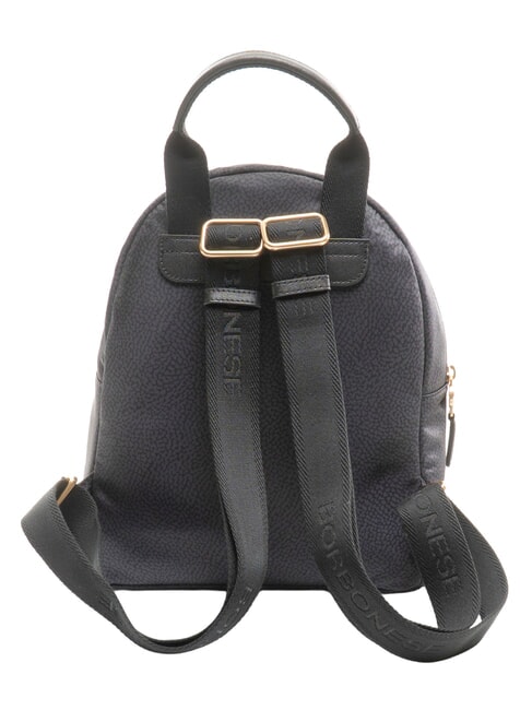 B-CLUB Mochila con bolsillo frontal negro oscuro - Bolsos Mujer