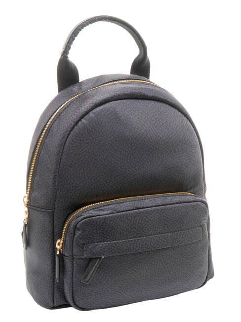 B-CLUB Mochila con bolsillo frontal negro oscuro - Bolsos Mujer