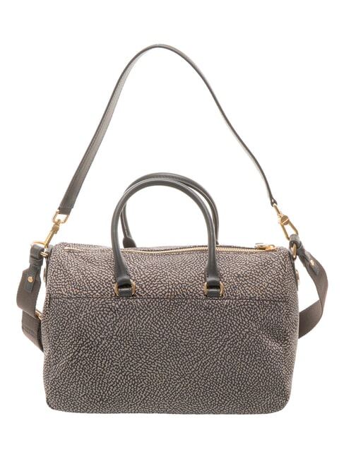B-CLUB Bolso de mano con correa para el hombro. alquitr&aacute;n - Bolsos Mujer