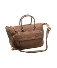 BORBONESE B-CLUB Bolso de mano con correa para el hombro. casta&ntilde;a - Bolsos Mujer - 3