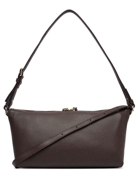 DEBBY Bolso de hombro de piel chocolate - Bolsos Mujer
