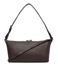FURLA DEBBY Bolso de hombro de piel chocolate - Bolsos Mujer - 2
