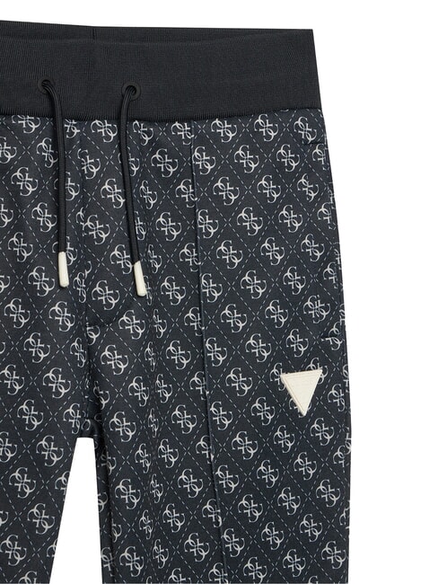 KIDS ACTIVE pantalones deportivos 4g aop negro azabache - pantalones para ni&ntilde;os