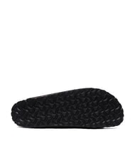BIRKENSTOCK ARIZONA EMBOSS Sandalias de cuero negro animal - Zapatos Mujer - 5