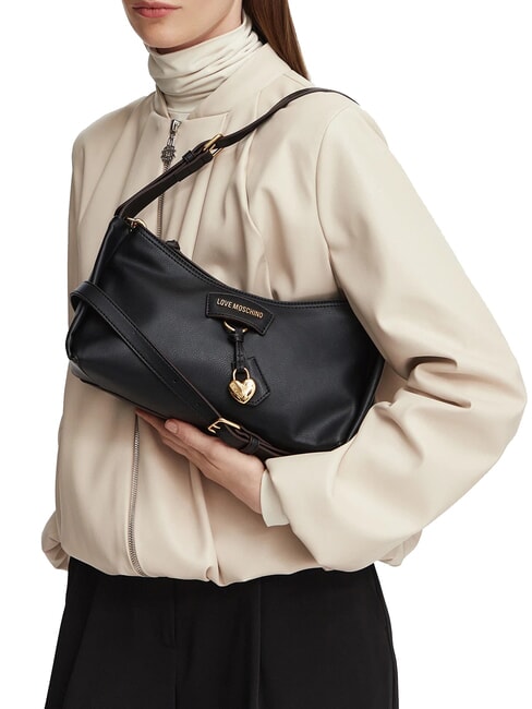 CHARMY Bolso de hombro con correa para el hombro. negro - Bolsos Mujer