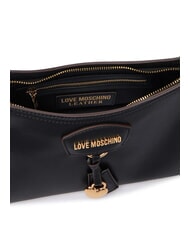 LOVE MOSCHINO CHARMY Bolso de hombro con correa para el hombro. negro - Bolsos Mujer - 5