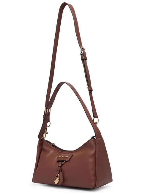 CHARMY Bolso de hombro con correa para el hombro. camello2 - Bolsos Mujer