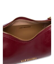 LOVE MOSCHINO SMART DAILY Bolso de hombro con correa para el hombro. vino - Bolsos Mujer - 4