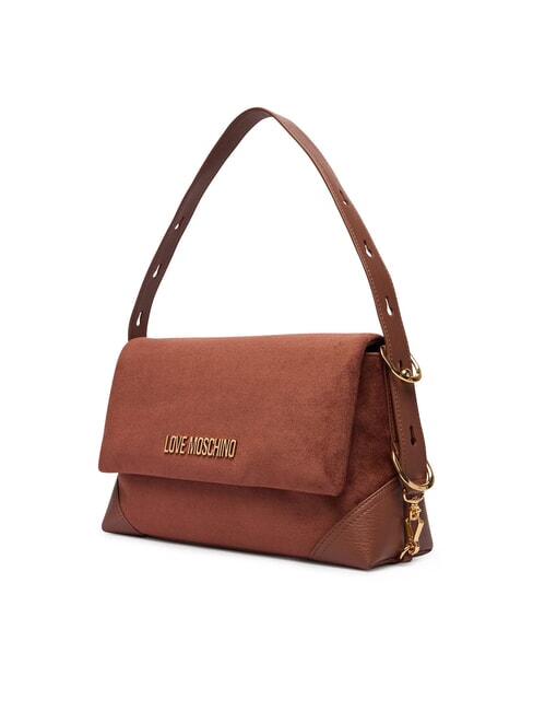 SIGNATURE ZIP Bolso de hombro ajustable camello2 - Bolsos Mujer