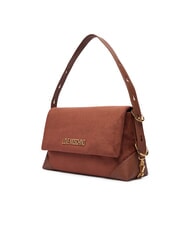 LOVE MOSCHINO SIGNATURE ZIP Bolso de hombro ajustable camello2 - Bolsos Mujer - 3