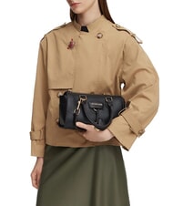 LOVE MOSCHINO CHARMY Bolso de mano con correa para el hombro negro - Bolsos Mujer - 2