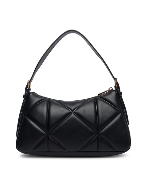 EMBOSSED QUILTED Bolso de hombro negro - Bolsos Mujer