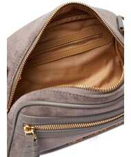 LOVE MOSCHINO SIGNATURE ZIP Bolso de hombro ajustable gris/gris - Bolsos Mujer - 4